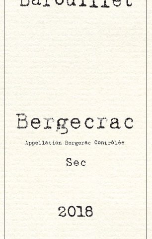 Bergecrac blanc 2018