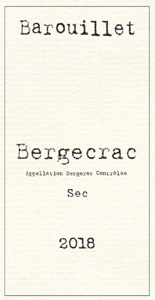 Bergecrac blanc 2018