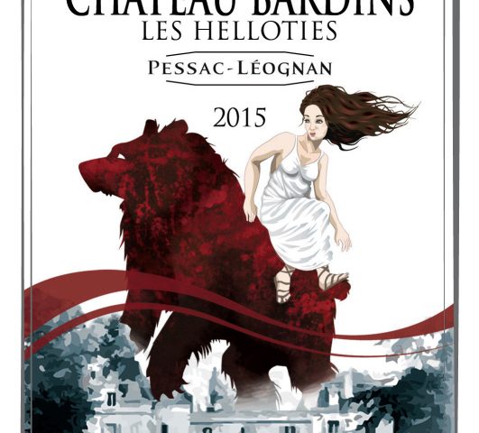 Château Bardins en AOC Pessac Léognan - Cuvée Les Helloties 2015