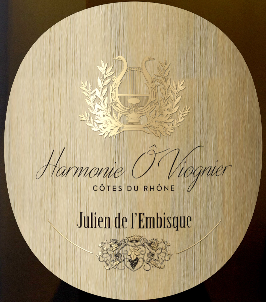 Domaine Julien de l'Embisque en AOC Côtes du Rhône - Cuvée Harmonie