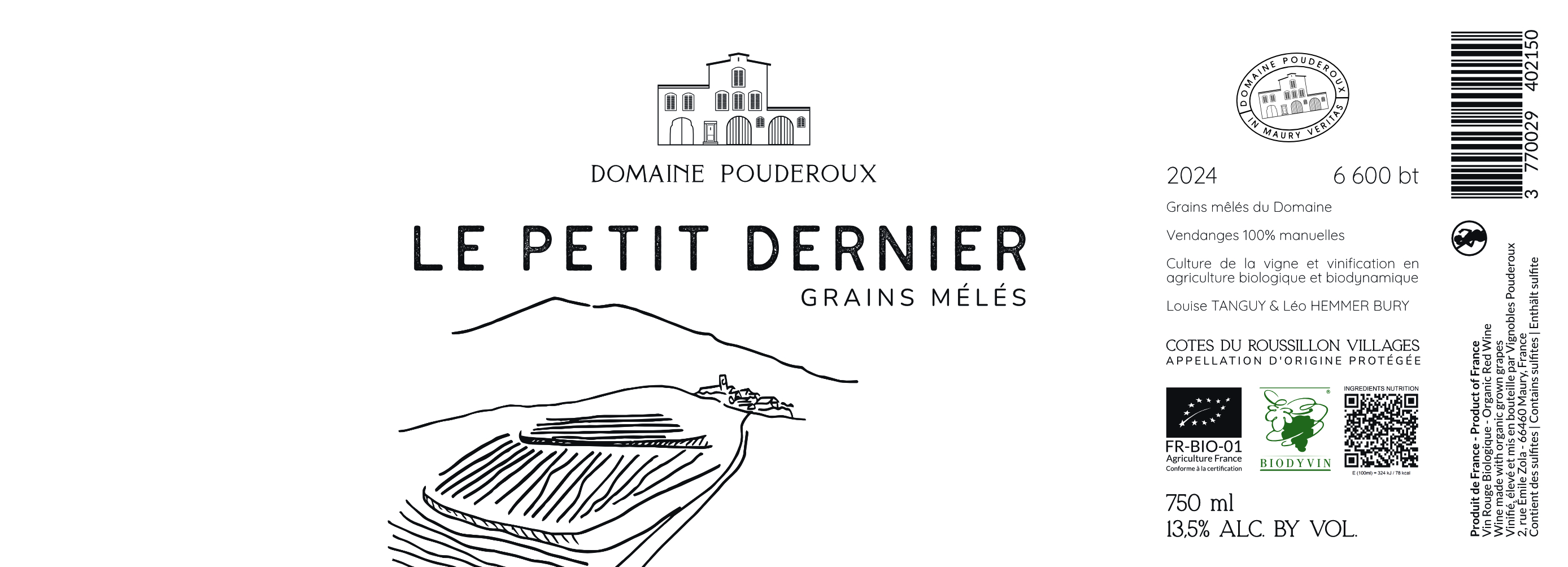 Domaine Pouderoux - Limoux - Le Petit dernier