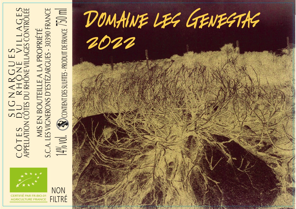 Vignerons d'Eztezargue - Côtes du rhône - Cuvée genestas